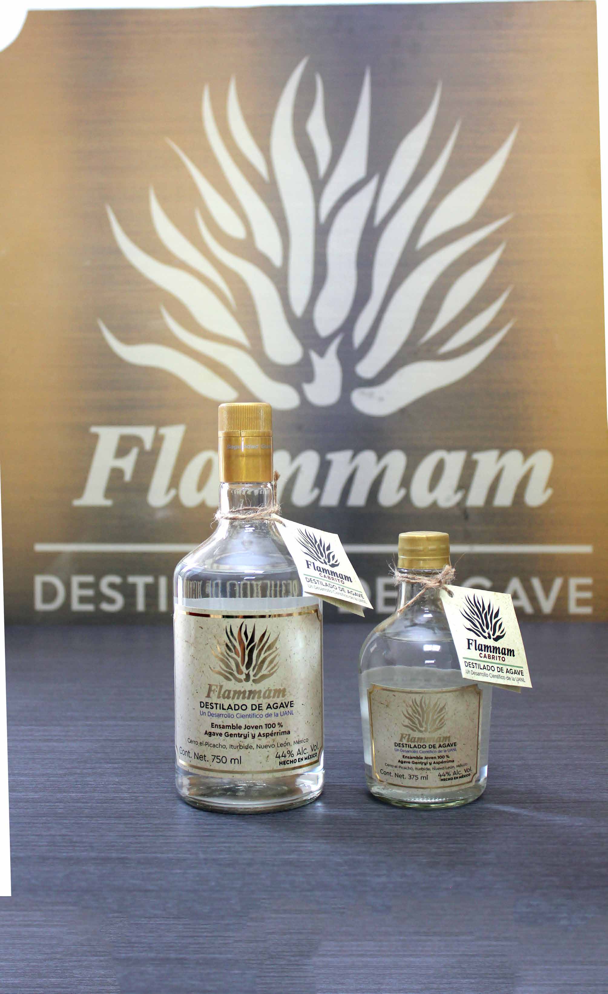 Botellas Flammam 750ml y 375ml