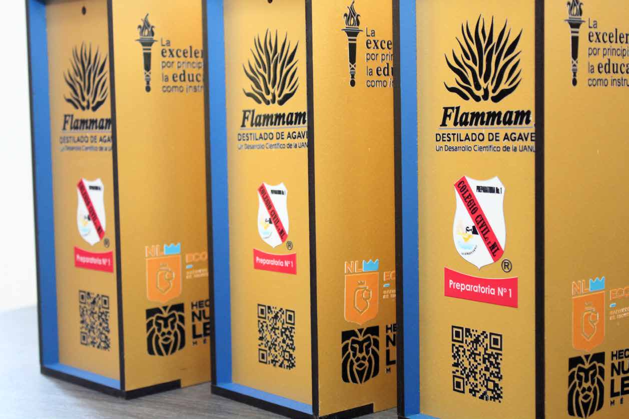 Cajas personalizadas con logotipos institucionales